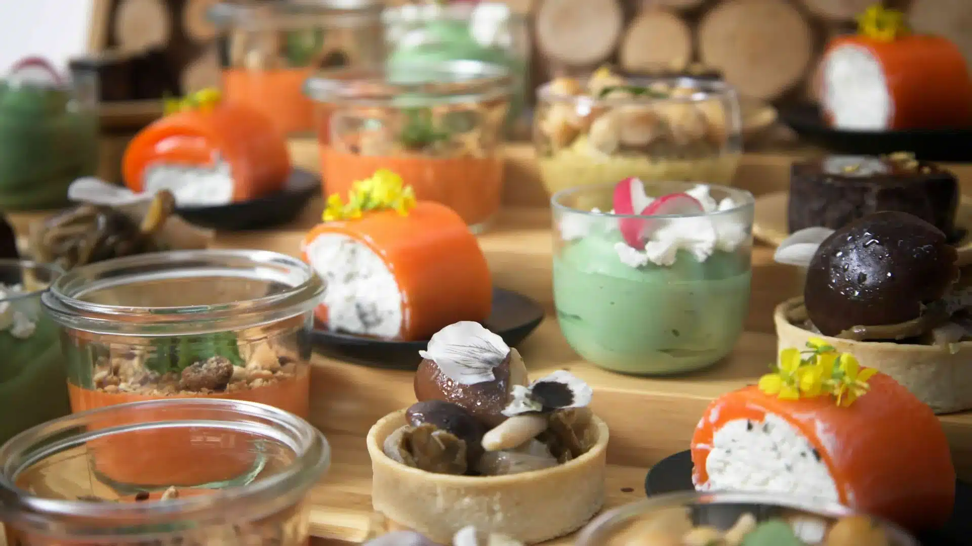 Proposition de cocktail apéritif du traiteur terre vaudoise